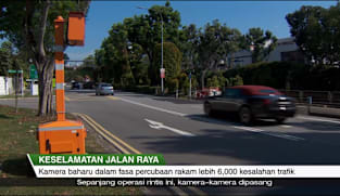 Keselamatan Jalan Raya -  Kamera baharu dalam fasa percubaan rakam lebih 6,000 kesalahan trafik