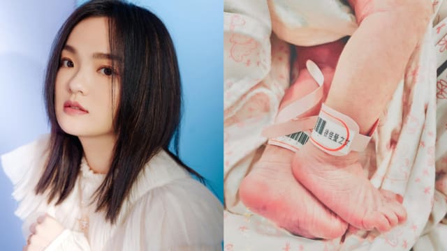 凑成“好”字　徐佳莹女儿出生了！