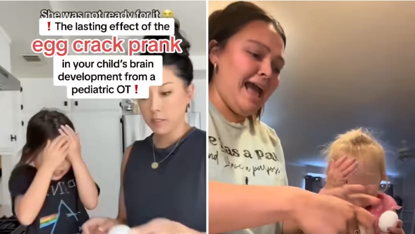 Ibu bapa diingatkan daripada ikut cabaran viral pecahkan telur di dahi anak-anak