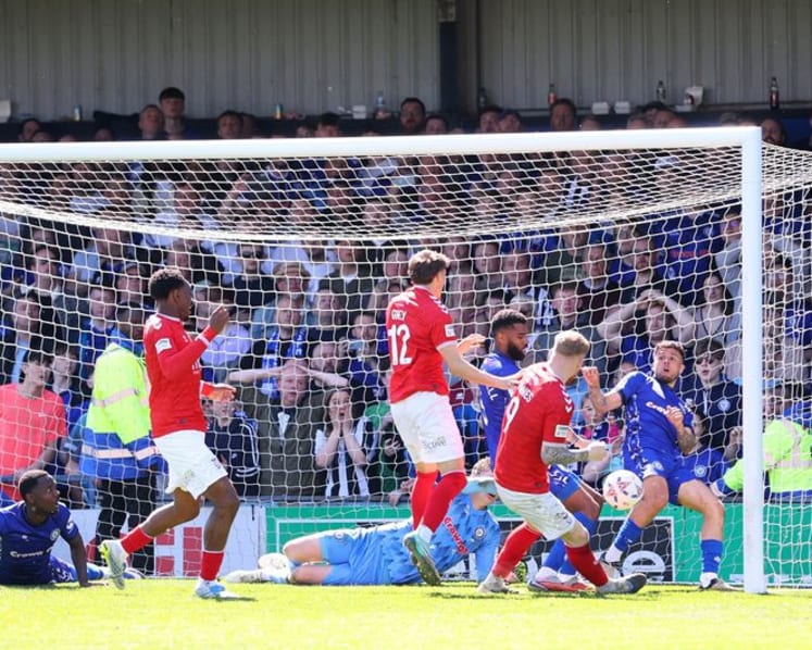 York City promoted to League Two after dramatic draw with title rivals Rochdale
