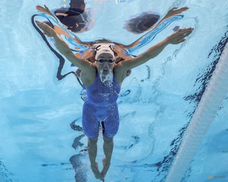 South Africa's most decorated Olympian is back in the pool