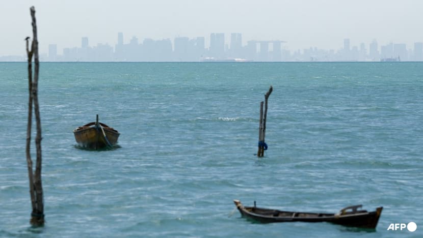 Container ship sinks off coast of Batam