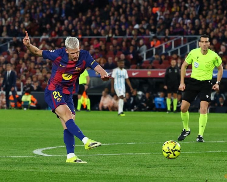 Yamal nets spectacular volley as Barcelona sink Oviedo to reclaim LaLiga lead