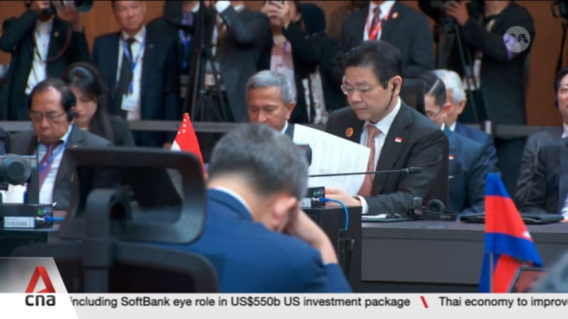 Singapore PM Wong urges ASEAN and China to move quickly on upgraded trade deal  Singapore PM Wong urges ASEAN and China to move quickly on upgraded trade deal
