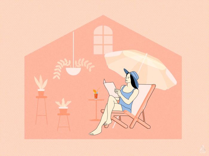 There’s no need to feel guilty about ‘wasting’ your leave just because you’re not travelling overseas