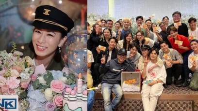 Charmaine Sheh Gives Out Cash Prizes Totalling “Five Figure Sum” At TVB Drama Wrap Party