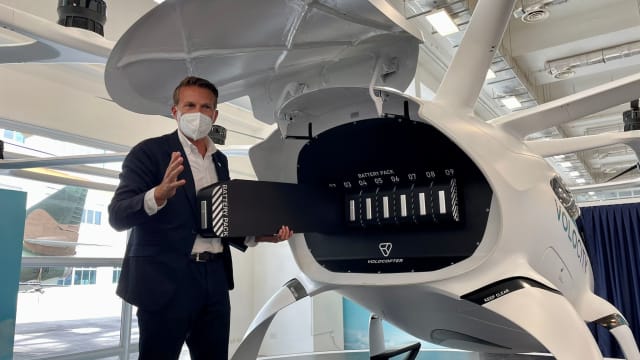Volocopter举办空中德士展 预计2024年本地推出服务 