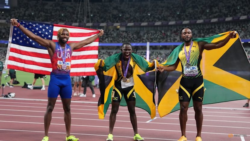 Seville delivers in style for world 100 metres gold