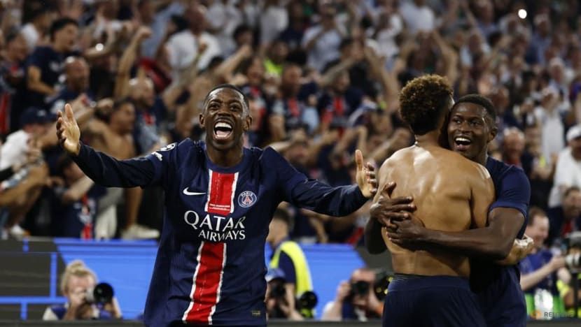 PSG's Dembele and Doue named Champions League players of the season