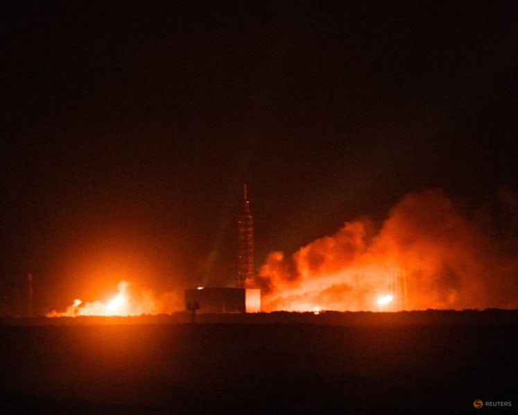 Blue Origin rocket explodes on launchpad in a setback for bid to catch Musk's SpaceX