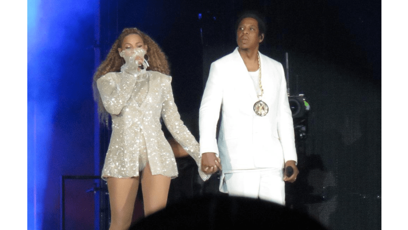 Beyonce and Jay-Z screen World Cup final at Paris concert