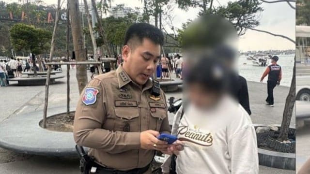 AI监控助识别诈骗通缉犯 泰警芭堤雅码头逮四人