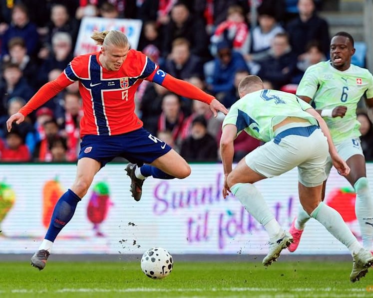Haaland ready to carry Norway's World Cup hopes after 28-year wait