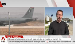 Four crew members killed after US refuelling plane crashes in Iraq