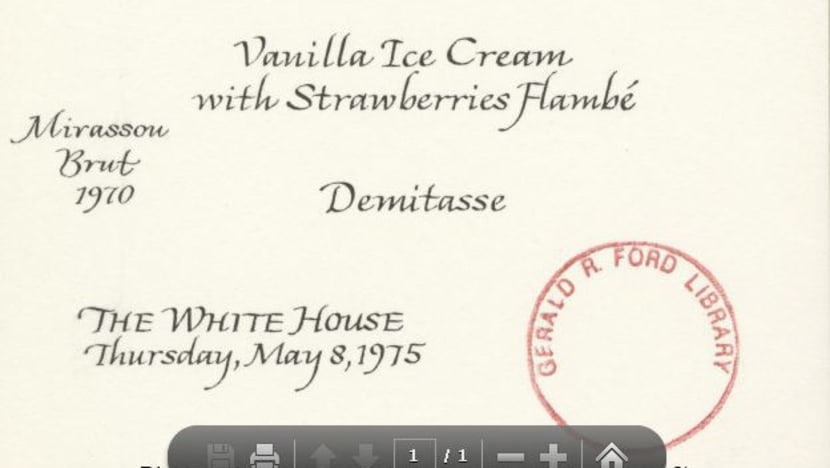 Singapore at the White House State Dinners: A look back