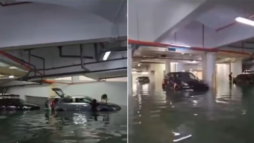  Banjir di tempat letak kereta kondominium Balmoral Cresent bukan disebabkan hujan: PUB