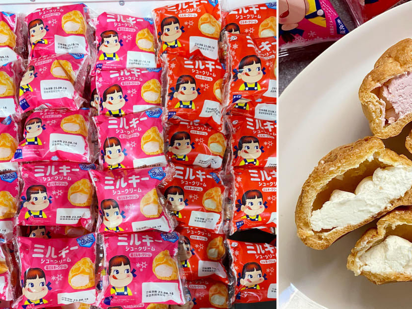 2 For $4.50 Fujiya Peko Milky Ice Cream Puffs Now Available In S&rsquo;pore