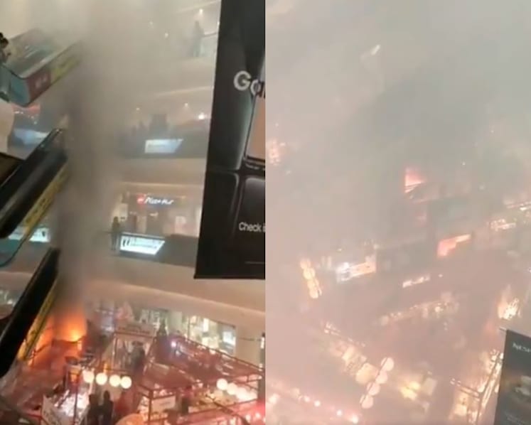Tampines Mall evacuated, temporarily closed after fire at food fair