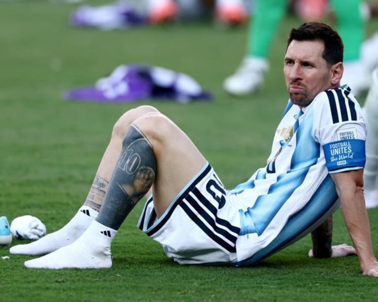 Argentina's Messi ends international career
