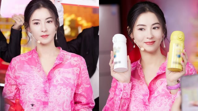 张柏芝2022年首直播带货　成首位下单金额破亿人民币女艺人！
