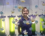 She didn't know what an aquarist was. Now, she leads the sea jellies team at Singapore Oceanarium
