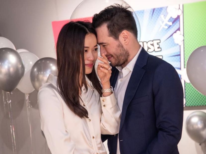 Rebecca Lim's mystery fiancé revealed Rebecca Lim's mystery fiancé revealed