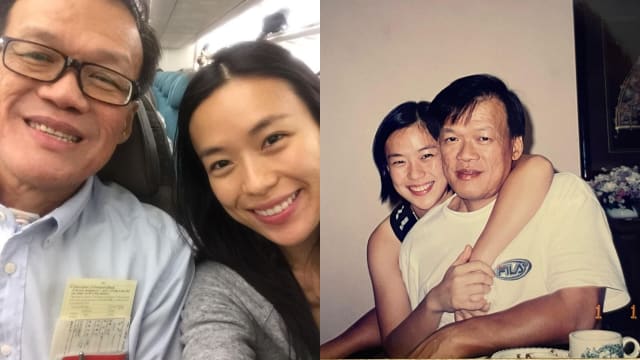 爸爸昏迷7年后离世　林慧玲发文悼念
