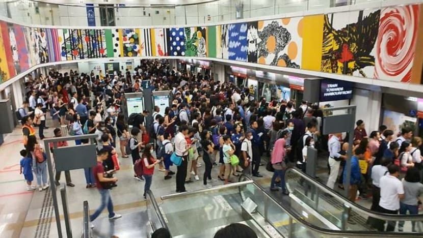 Power fault disrupts train service along North-East Line during morning rush hour
