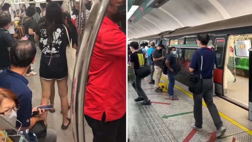 White smoke seen in train due to leaking aircon compressor, commuters disembarked as a precaution: SMRT