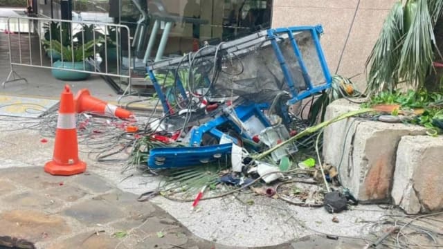 未做好安全措施 泰国清洁工同吊篮从31楼坠落死亡