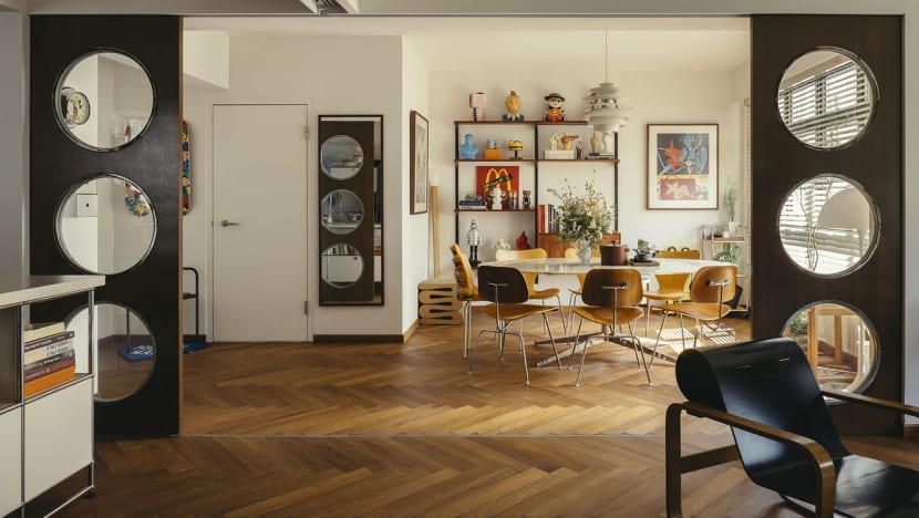 An $80K Reno Turned This BTO Flat Into The Perfect Home To Showcase Owners’ Vintage Furniture & Classic Pieces Collected Over The Years