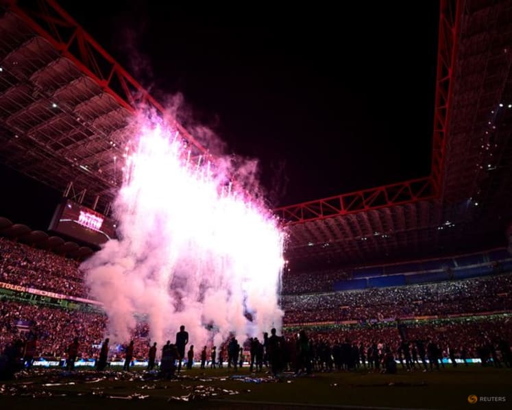 Fireworks in Milan as Inter reclaim Serie A throne