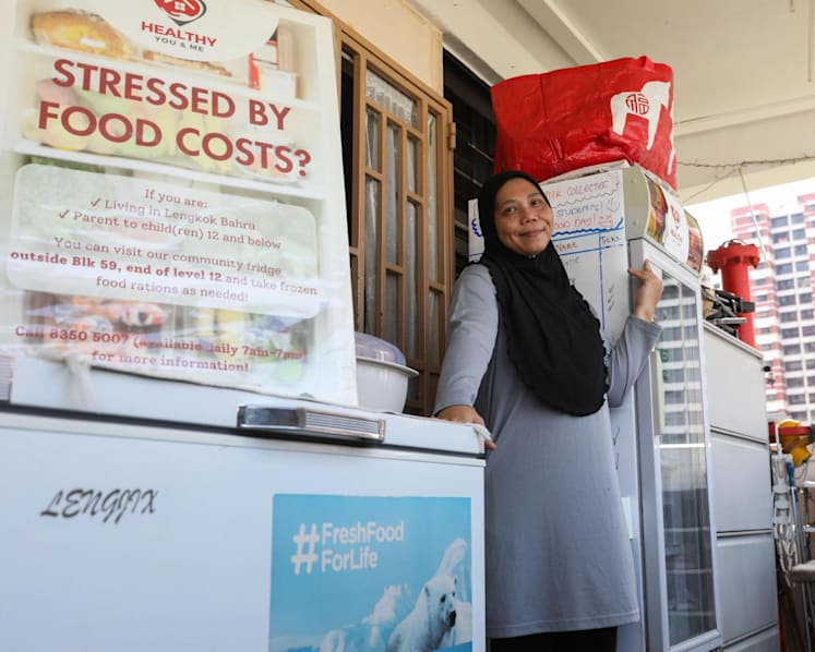 Community Heroes: I keep a fridge and freezer outside my flat well-stocked, so that my neighbours do not need to go hungry