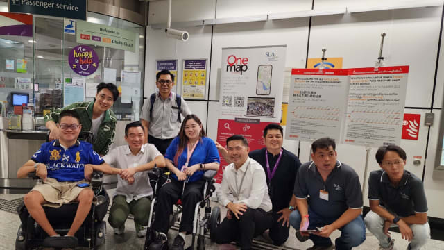 土管局完成OneMap应用程序无障碍出行功能测试