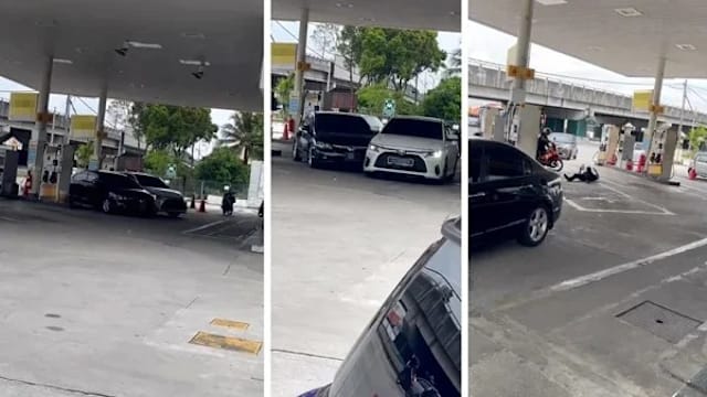 马国油站再传枪击案 惯犯拒捕还开车撞警员