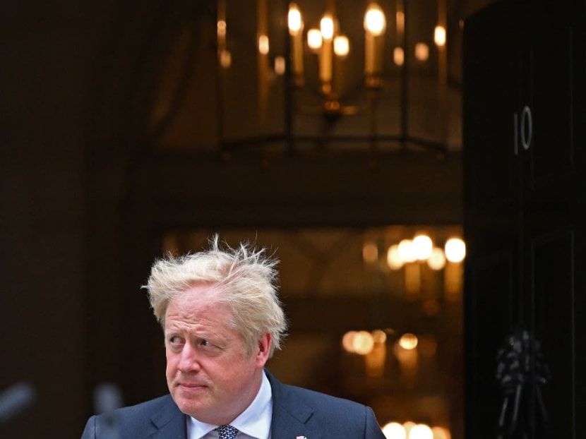 Mr Boris Johnson said he will remain as British prime minister until his successor is found.
