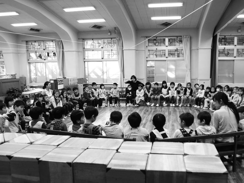 In Japan’s pre-schools, children must play