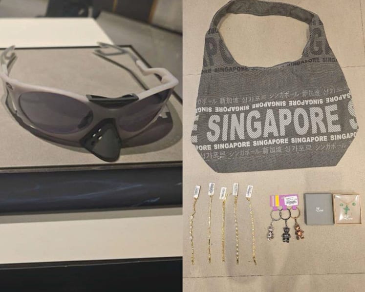 Man arrested for allegedly stealing over S$2,600 worth of items in Changi Airport