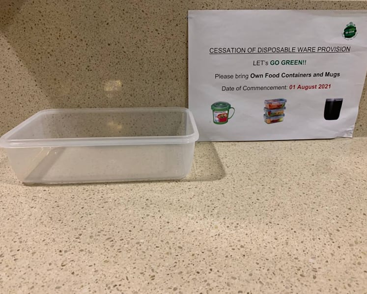 Institutes of higher learning can do more to promote use of reusable containers on campus