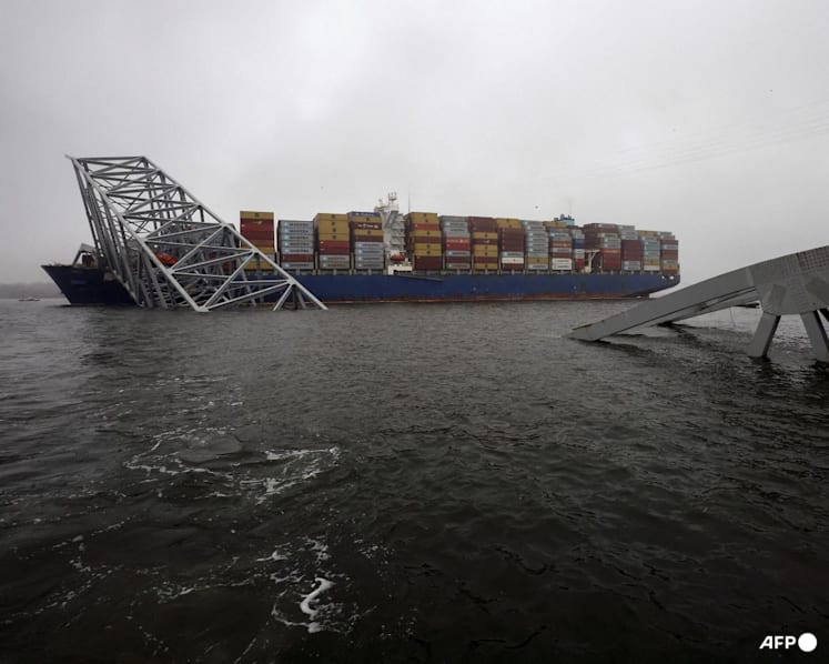 US prosecutors charge Singapore ship operator, key employee in deadly crash that collapsed Baltimore's Key Bridge
