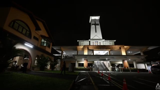 本堂神父遇刺 圣若瑟堂当时正在举行儿童弥撒