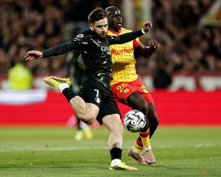 PSG crowned French champions again after win at second-placed Lens