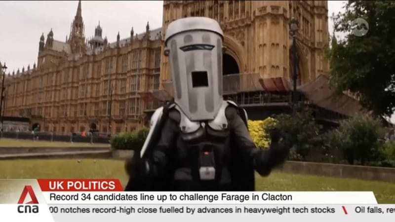 UK Reform Party chief Farage fends off 'Count Binface' to win Clacton by-election