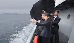 North Korean leader Kim stresses stronger naval nuclear deterrent