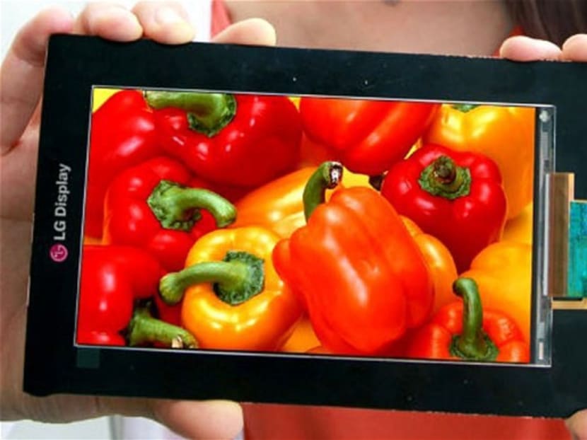 The new screen offers 538ppi, four times more than some current HD technology.  Photo THE DAILY TELEGRAPH