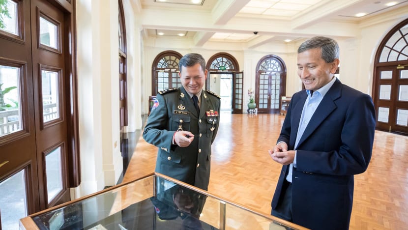 Singapore, Cambodia reaffirm longstanding ties amid army commander's visit