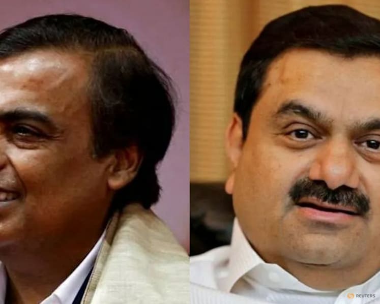 Billionaires Ambani and Adani go head-to-head on green energy