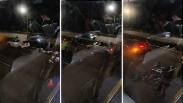 PIE连环车祸造成一人受伤 有司机涉酒驾被捕