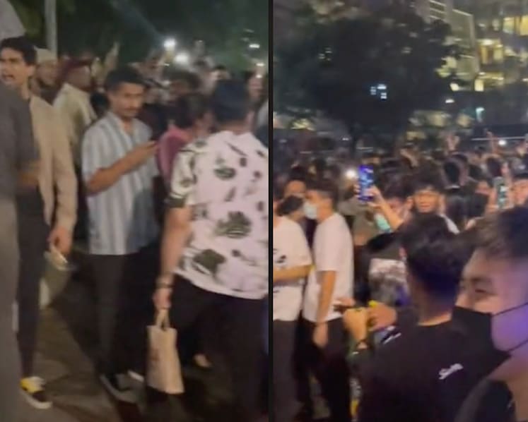 Crowd at New Year’s Eve gathering at Clarke Quay swelled to hundreds and became 'too big to control', say eyewitnesses