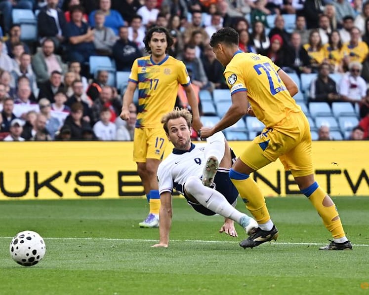 Unimpressive England beat Andorra 2-0 in World Cup mismatch